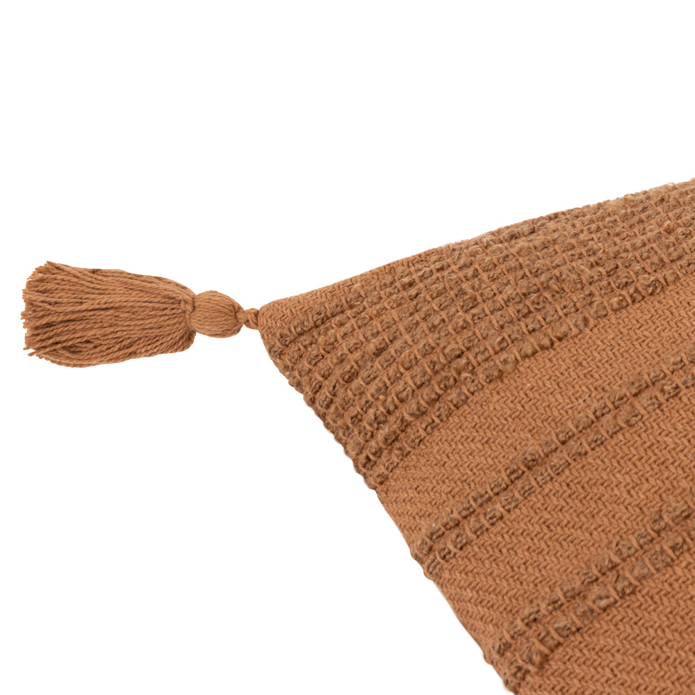  Orange Cushions - Larch Woven Polyester Filled Cushion Ginger Yard