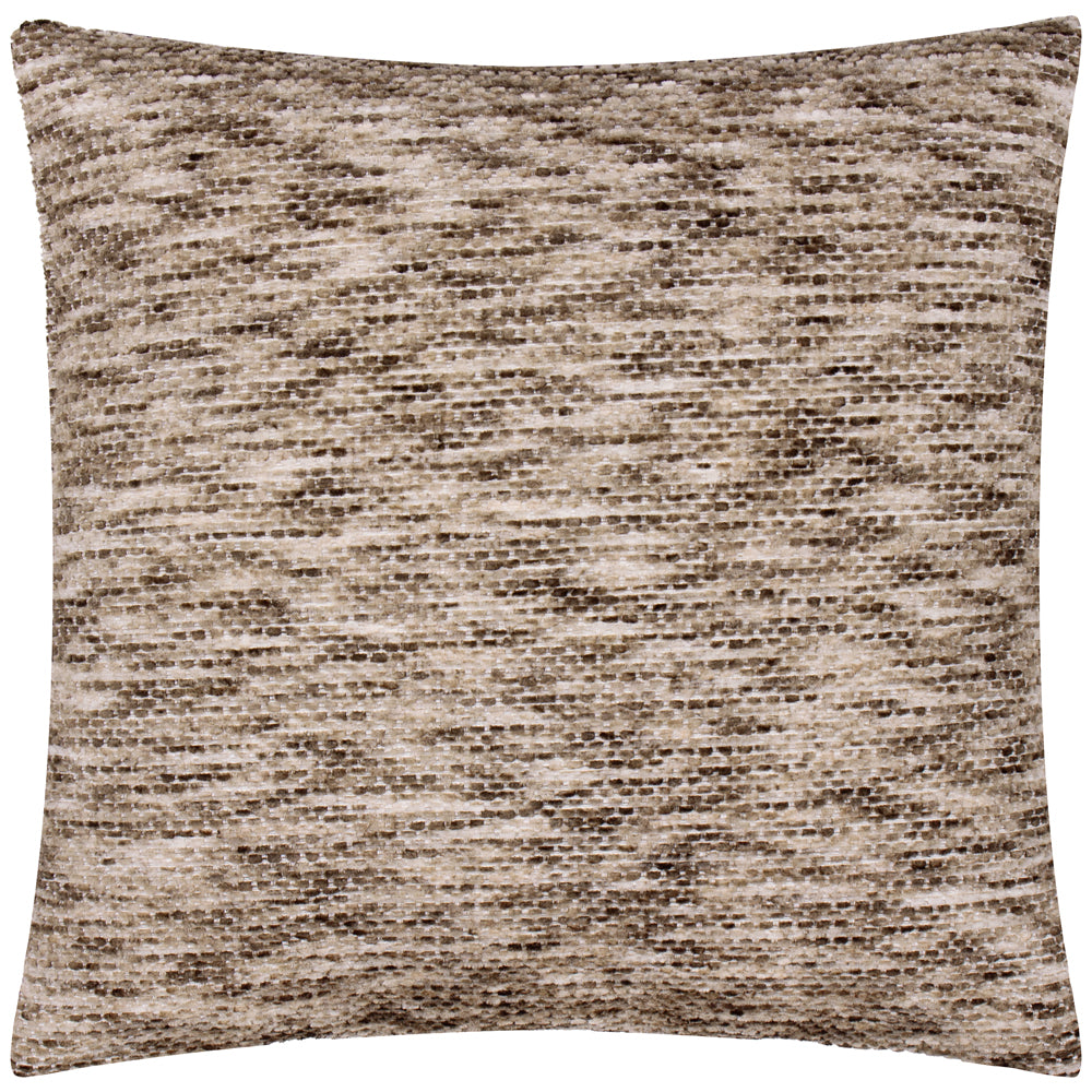 Plain Beige Cushions - Malvern Chenille Polyester Filled Cushion Cedar Yard