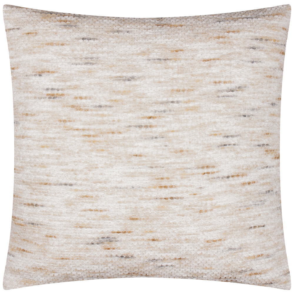 Plain Beige Cushions - Malvern Chenille Polyester Filled Cushion Natural Yard