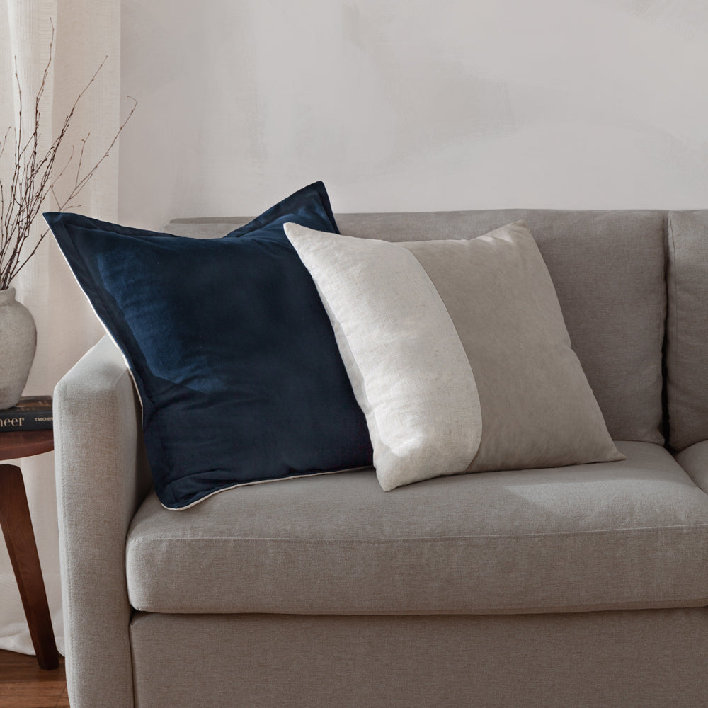 Not Applicable Brown Cushions - Morden Soft-Washed Velvet Polyester Filled Cushion Doe Yard