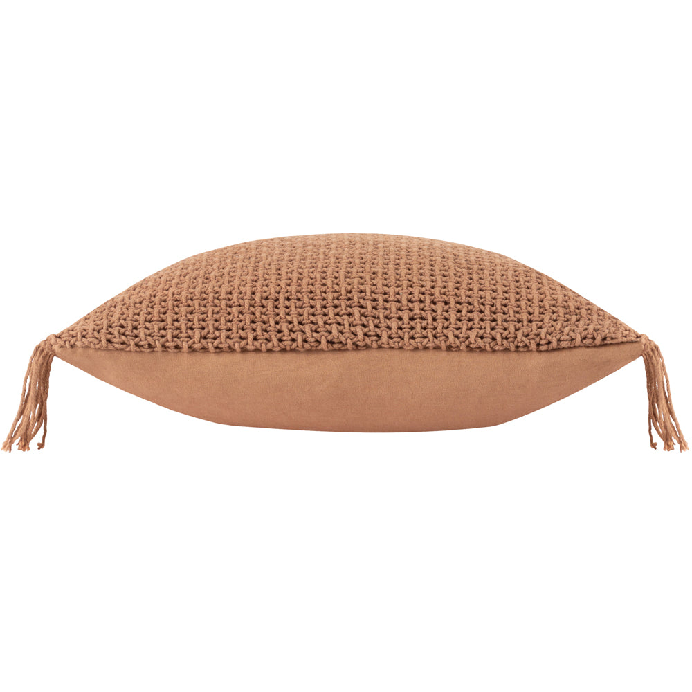 Plain Pink Cushions - Nimble  Cushion Cover Baked Earth Yard
