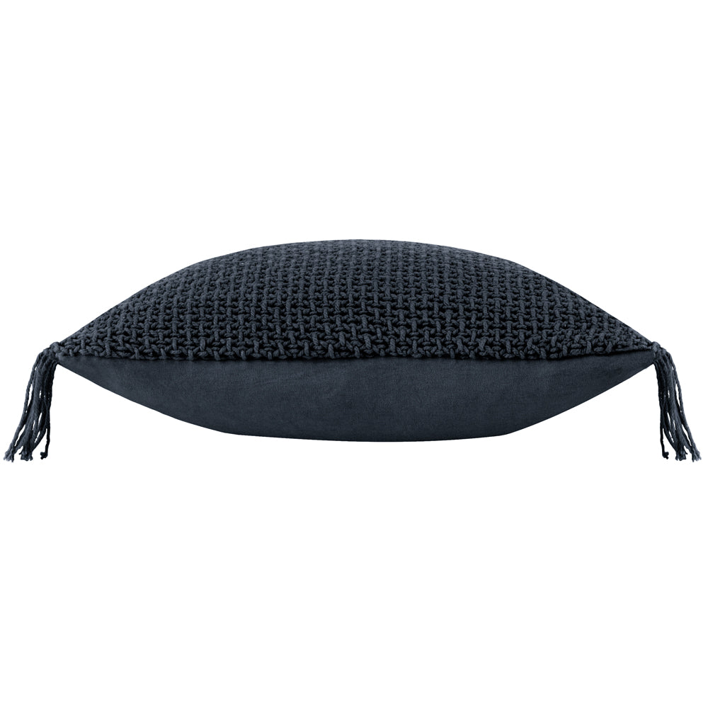 Plain Blue Cushions - Nimble  Cushion Cover Dusk Yard