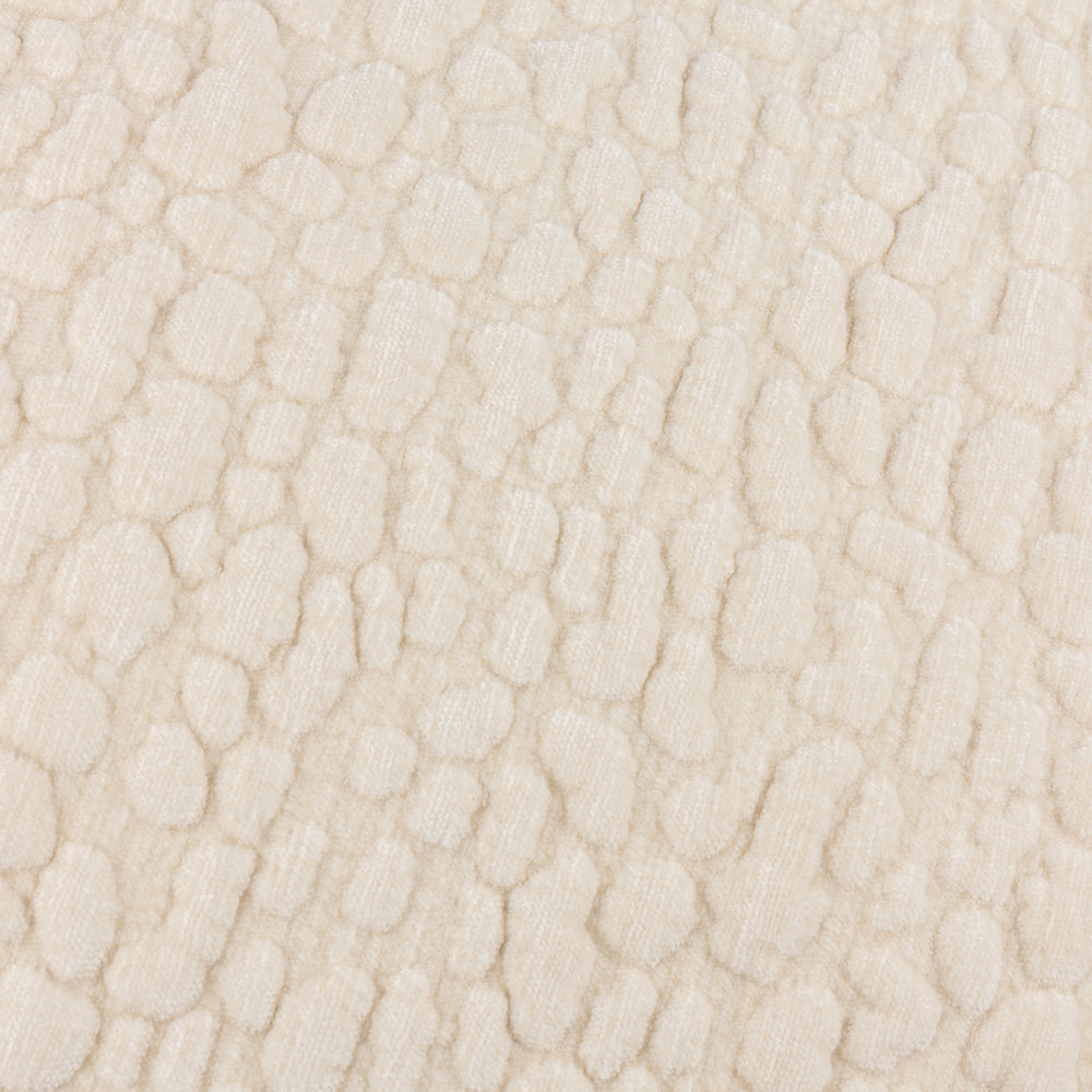 Abstract Beige Cushions - Pebble Textured Chenille Polyester Filled Cushion Natural Yard