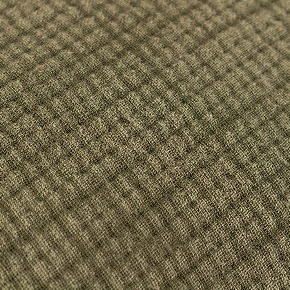 Plain Green Cushions - Ribble  Fibre Filled Cushion Khaki Yard