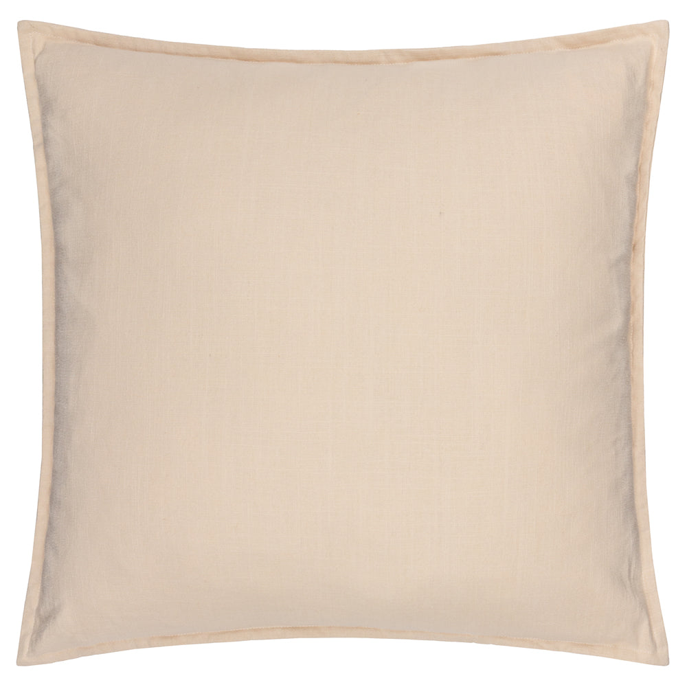 Plain Beige Cushions - Slub Cotton  Polyester Filled Cushion Linen Yard
