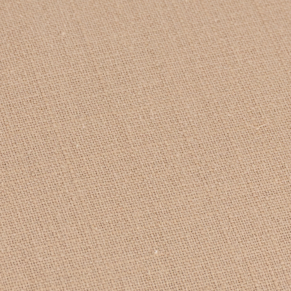 Plain Beige Cushions - Slub Cotton  Polyester Filled Cushion Natural Yard
