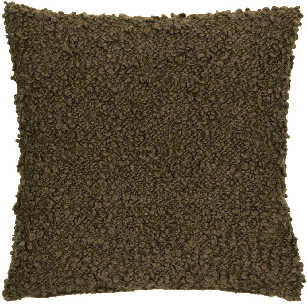 Plain Green Cushions - Ulsmere  Fibre Filled Cushion Lichen Yard