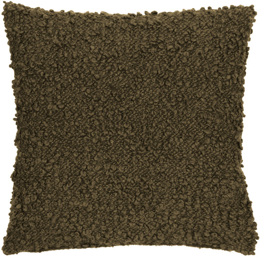 Plain Green Cushions - Ulsmere  Fibre Filled Cushion Lichen Yard