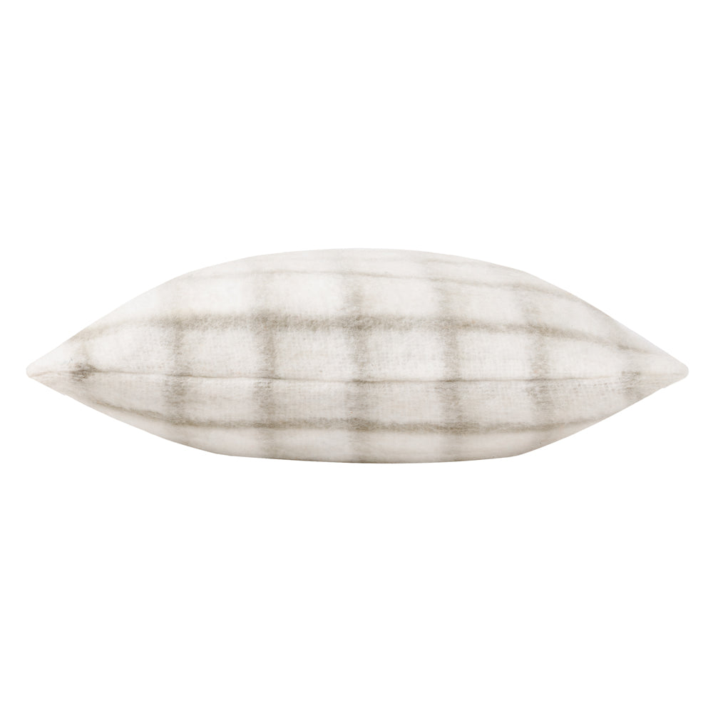 Check Beige Cushions - Yarrow Check  Cushion Cover Natural/Biscuit Yard